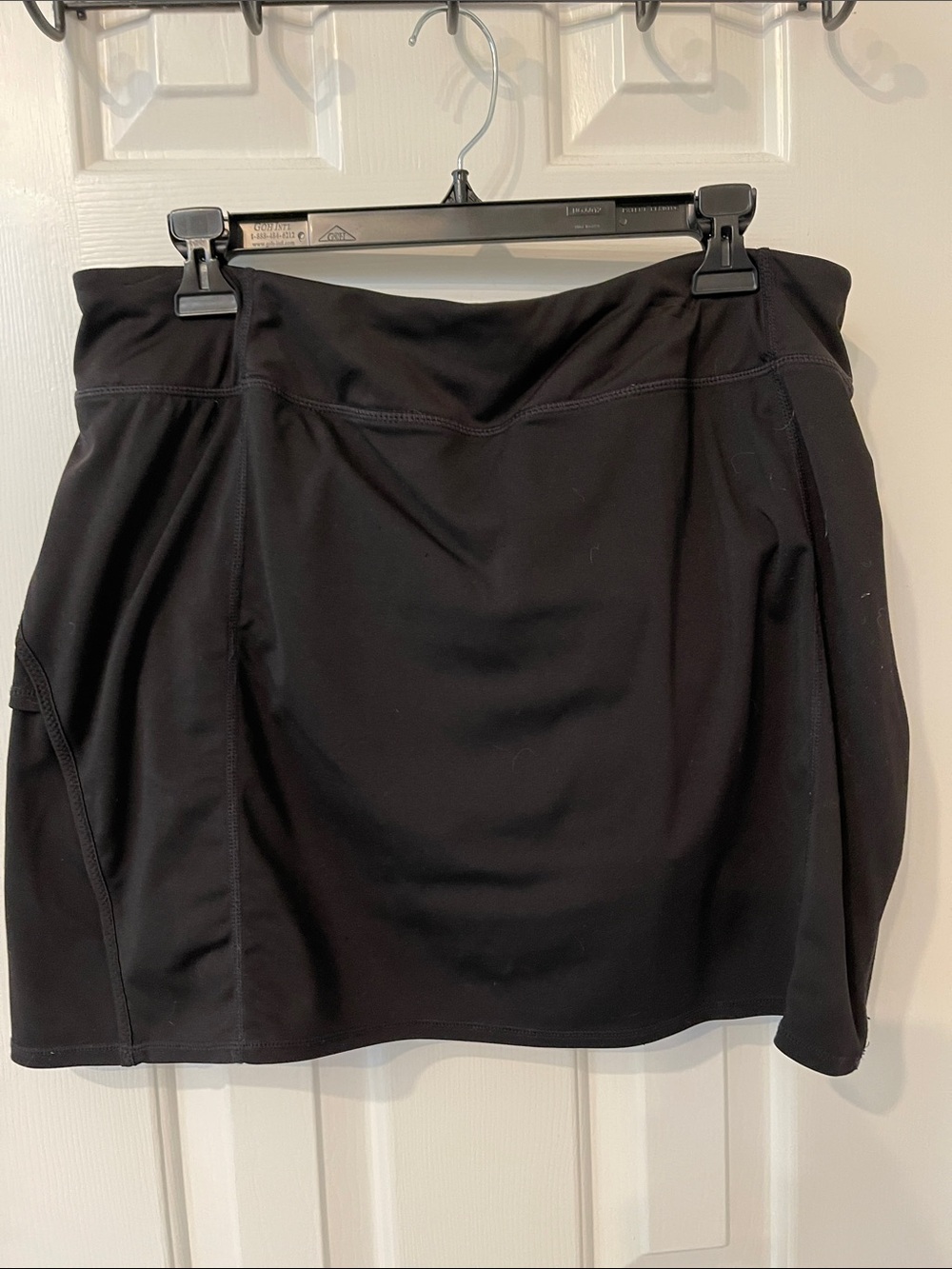 Tangerine Black Athletic Skort - Women's Mini Skirt